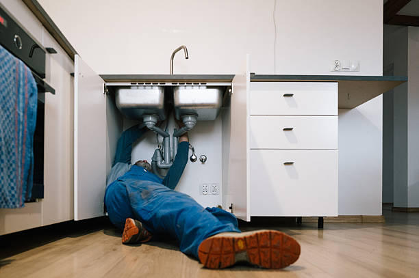 Professional Plumbing technician working in Avoca, PA